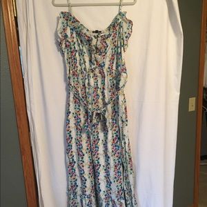 Gap Flowered Floral Maxi Dress XXL